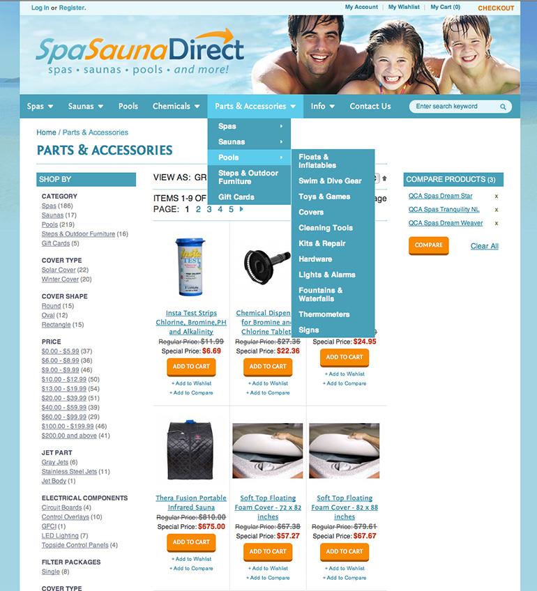 Spa Sauna Direct Apps