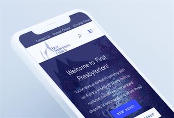 First Presbyterian Church Website detail
