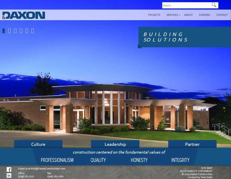 Daxon Construction desktop